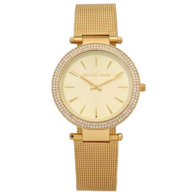 Michael Kors Ladies Darci Gold Watch - MK3368